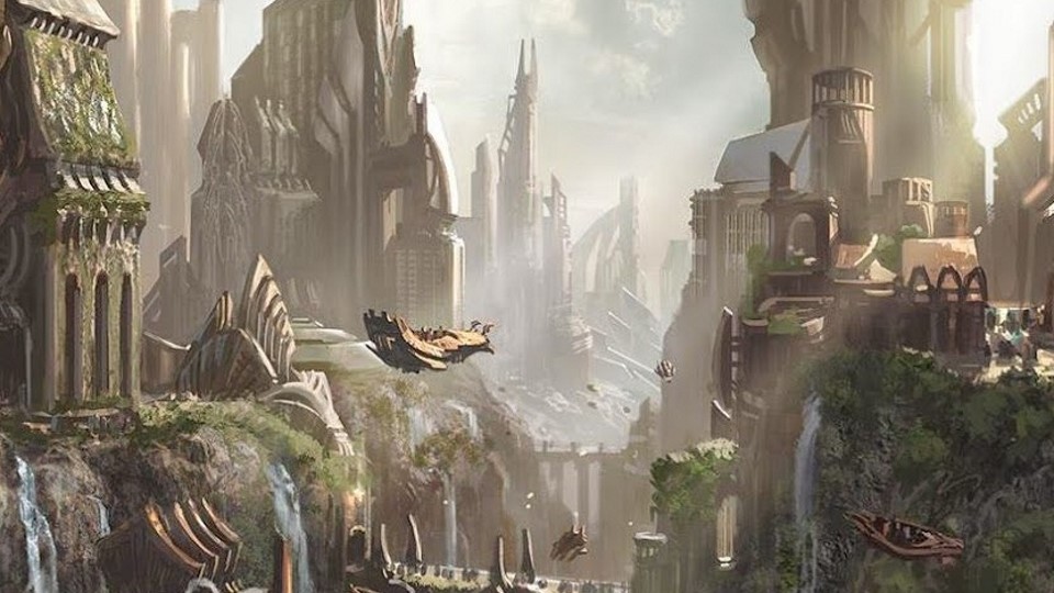 monumental buildings atop mountains