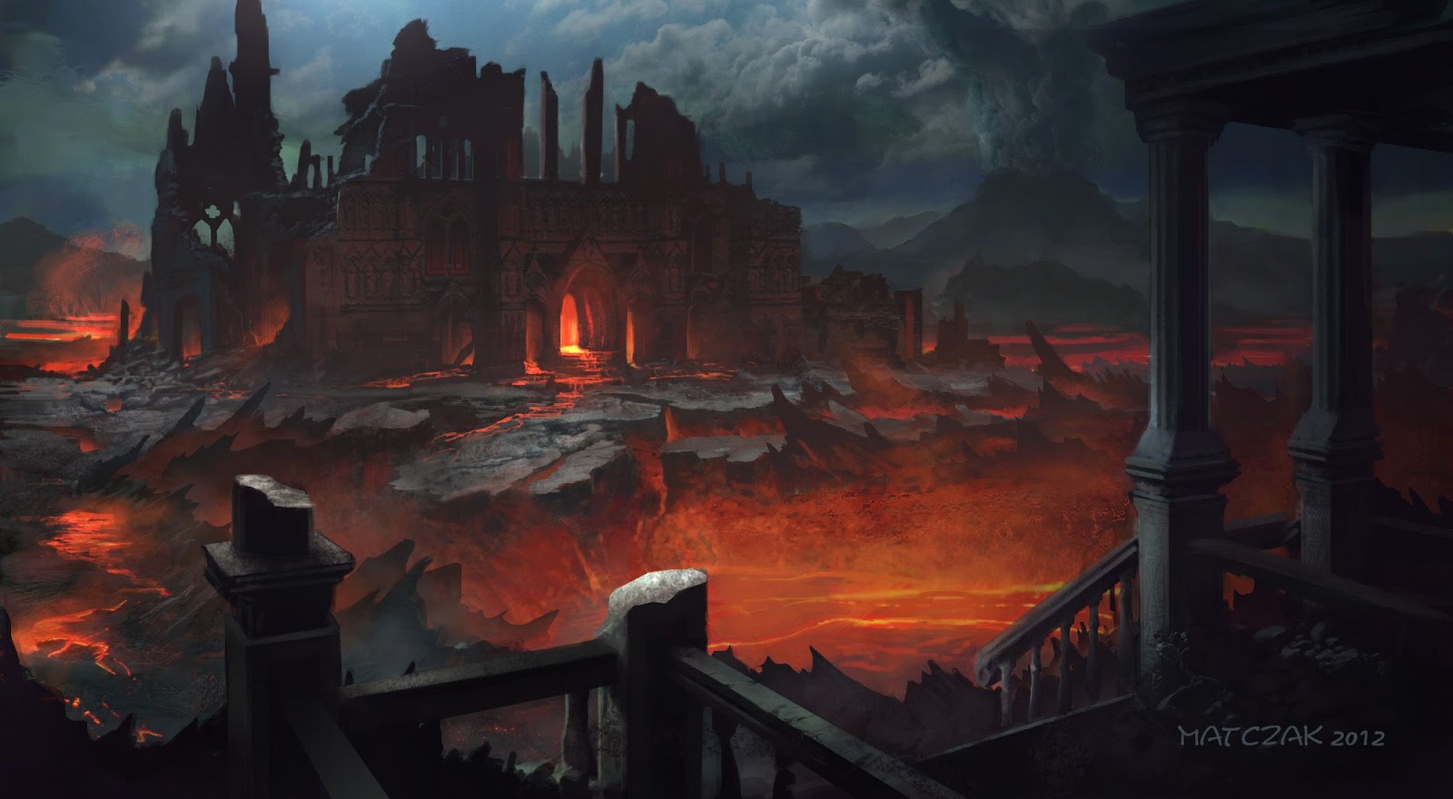 The Nine Tiered City of Hell